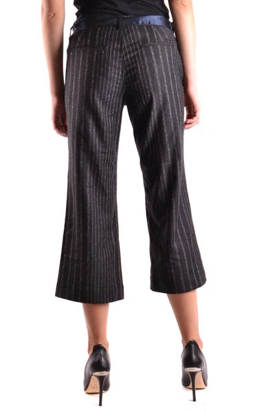 Shop Jacob Cohen Trousers In Anthracite