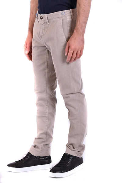 Shop Jacob Cohen Trousers In Beige