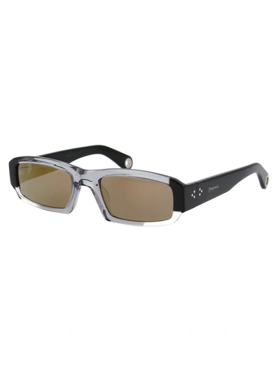 Shop Jacquemus Sunglasses In Multi Black