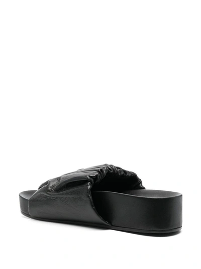 Shop Jil Sander Sandals Shoes In Black