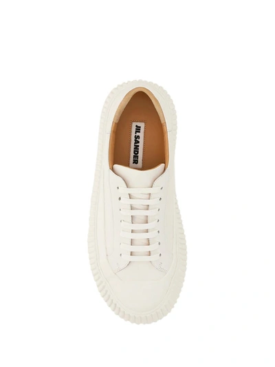 Shop Jil Sander Sneakers In 102