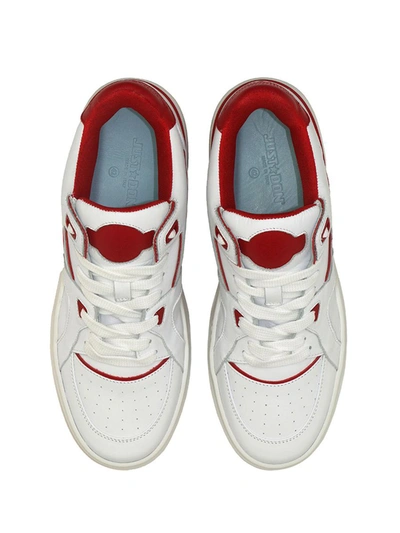 Shop Just Don Jd3 Low Basketball Sneakers In White