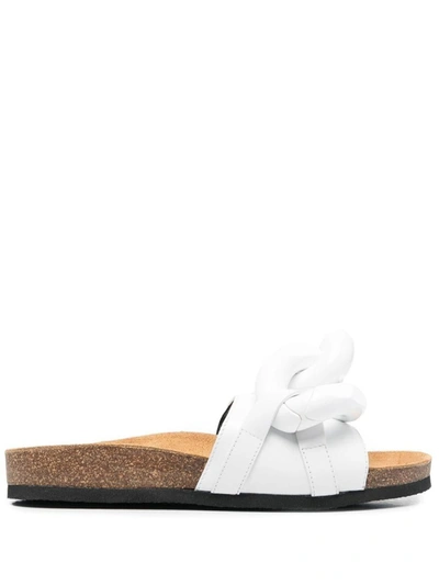 Shop Jw Anderson Sandals In White