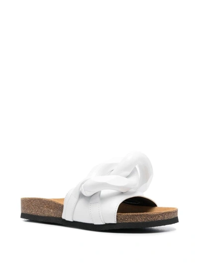 Shop Jw Anderson Sandals In White