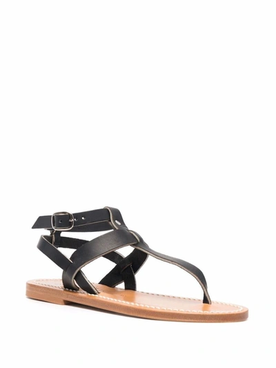 Shop Kjacques K.jacques Sandals Shoes In Black