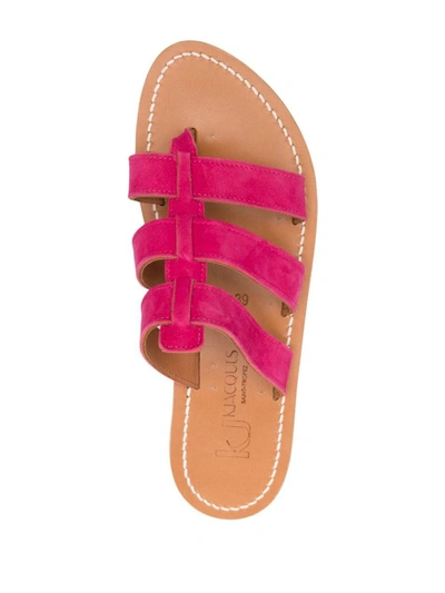 Shop Kjacques K.jacques Sandals Shoes In Pink &amp; Purple