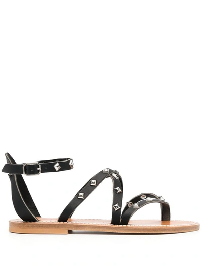 Shop Kjacques K.jacques Sandals Shoes In Black