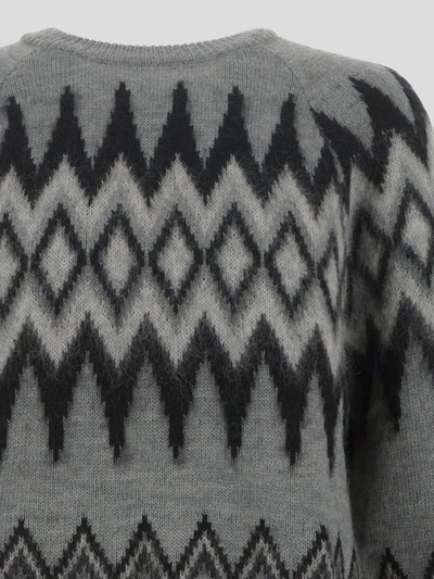 Shop Laneus Sweaters In Grey