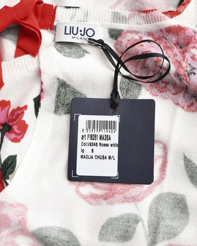 Shop Liu •jo Liu Jo Sweater In White