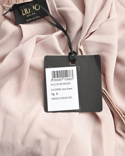 Shop Liu •jo Liu Jo Sweater In Pink