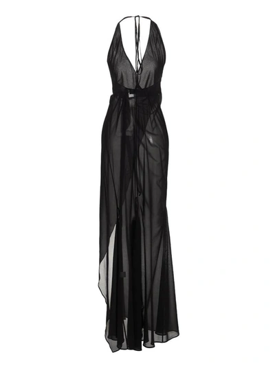 Shop Louisa Ballou 'king Tide' Dress In Black