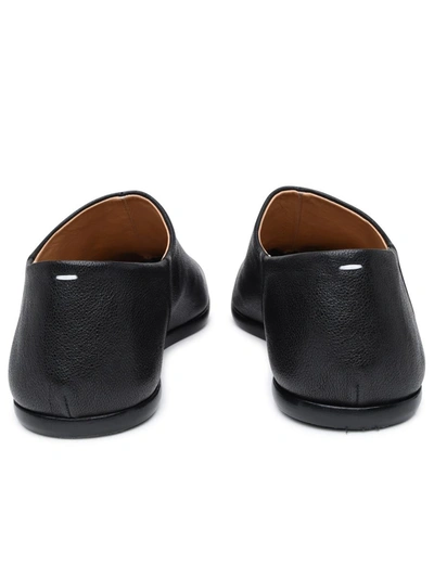 Shop Maison Margiela Tabi Loafers In Black