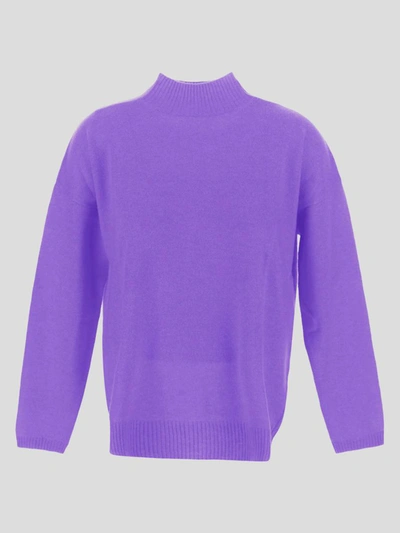 Shop Malebolge Viii Sweaters In Lilac