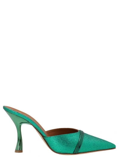 Shop Malone Souliers 'joella' Mules In Green