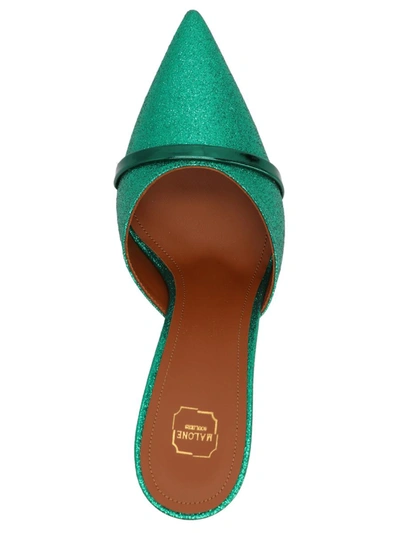 Shop Malone Souliers 'joella' Mules In Green