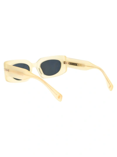 Shop Marc Jacobs Sunglasses In 40gir Yellow