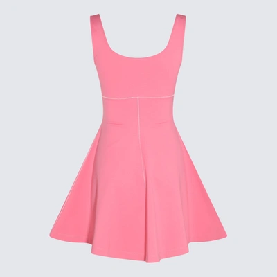Shop Marni Pink Viscose Blend Dress In Pink Candy