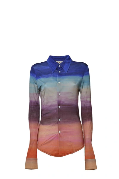 Shop Marni Shirts Multicolour