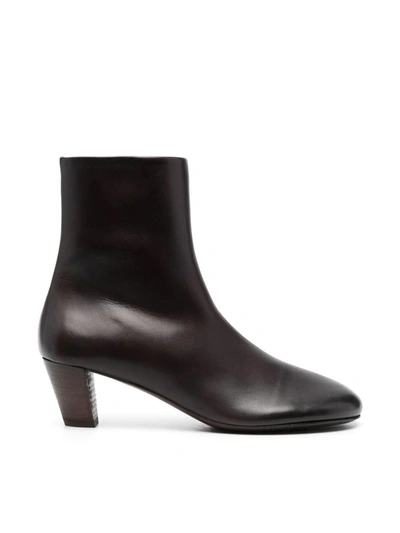 Shop Marsèll Cookie Ankle Boots Shoes In Brown