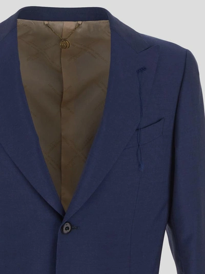 Shop Maurizio Miri Suit In Blue