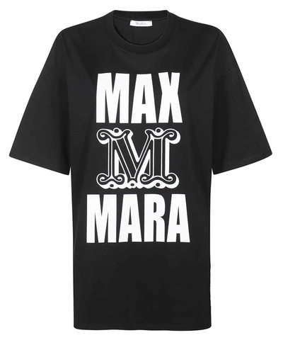 Max Mara T-shirt Carlo In Nero | ModeSens