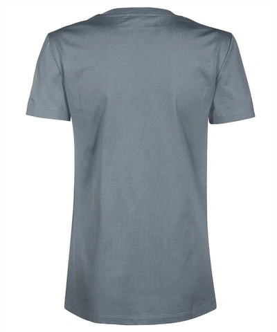 Shop Max Mara Gerard Cotton T-shirt In Light Blue
