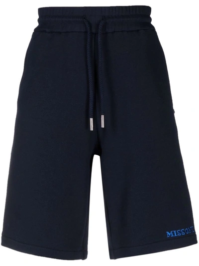 Shop Missoni Shorts In Blu