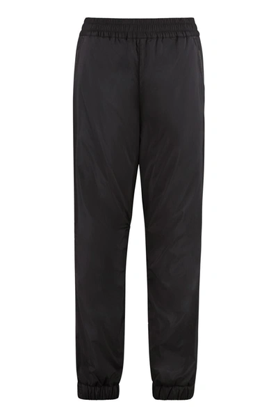 Shop Moncler Grenoble Techno Fabric Track Pants In Black