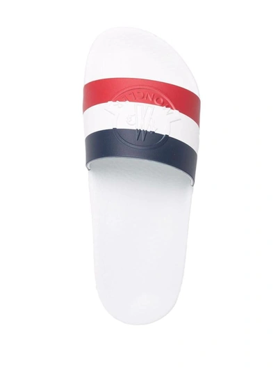 Shop Moncler Slippers In 002