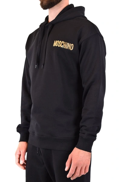 Shop Moschino Sweatshirt In Black