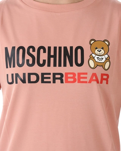 Shop Moschino Underwear Topwear In Pink