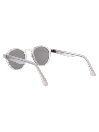 Shop Mykita Sunglasses In 817 Raw Coconut Water Warmgrey Flash