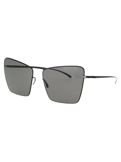Mykita Sunglasses In 190 E4 Black Grey Solid