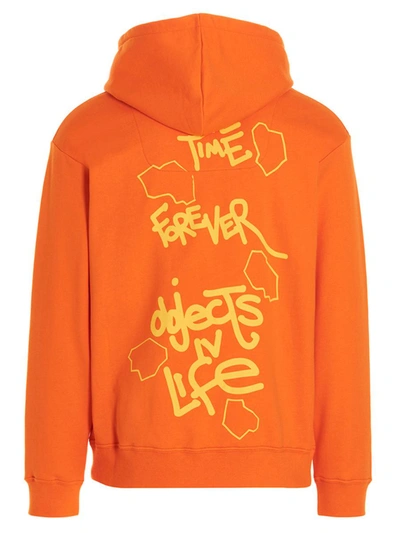 Shop Objects Iv Life 'continuity' Hoodie In Orange