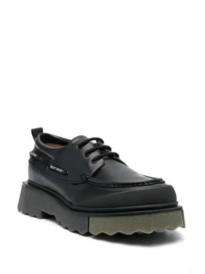 Shop Off-white Lace-ups In Black