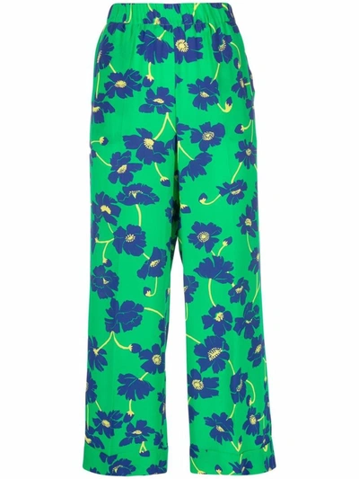 Shop P.a.r.o.s.h . Cotton Trousers In Green