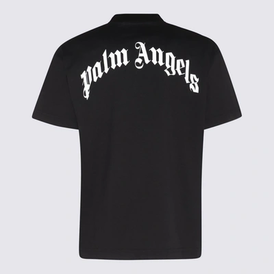 Shop Palm Angels Black Cotton Teddy Bear T-shirt