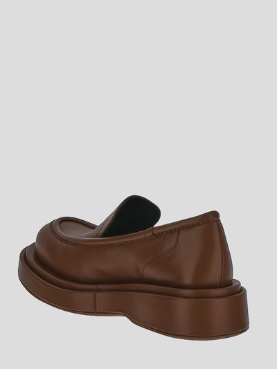 Shop Paloma Barceló Loafers In <p> Brown Loafers In Leather With High Sole