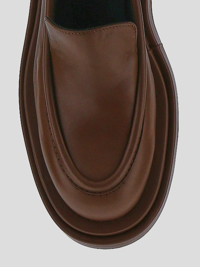 Shop Paloma Barceló Loafers In <p> Brown Loafers In Leather With High Sole