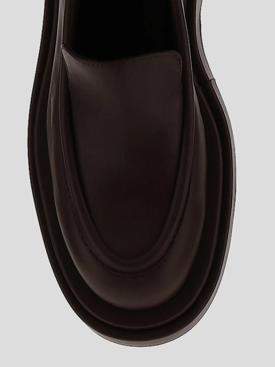 Shop Paloma Barceló Loafers In <p> Black Loafers In Leather With High Sole