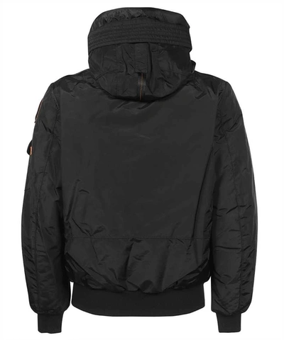 Shop Parajumpers Techno Fabric Padded Jacket In Black
