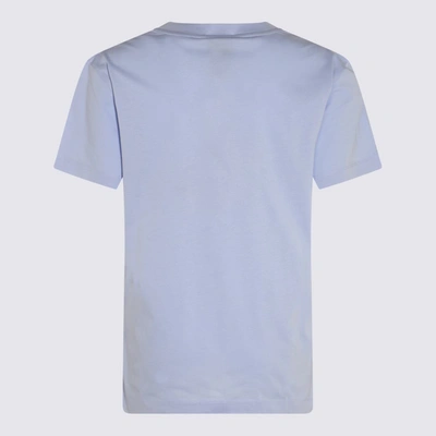 Shop Patou Alaska Blue Cotton T-shirt