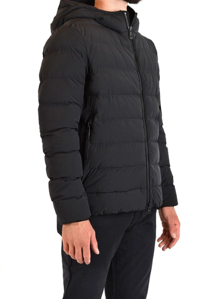 Peuterey Down Jacket In Black