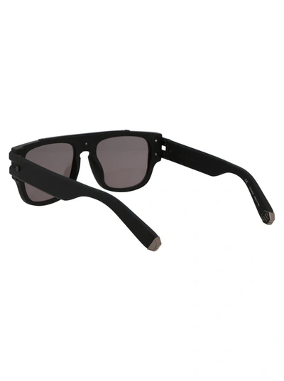 Shop Philipp Plein Sunglasses In 703m Matte Black