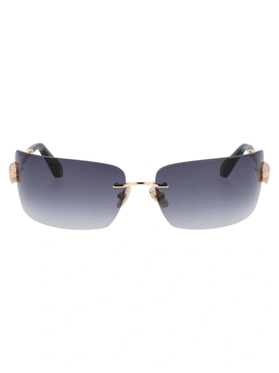 Shop Philipp Plein Sunglasses In 0300 Rose Gold