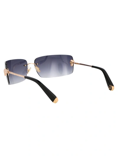 Shop Philipp Plein Sunglasses In 0300 Rose Gold