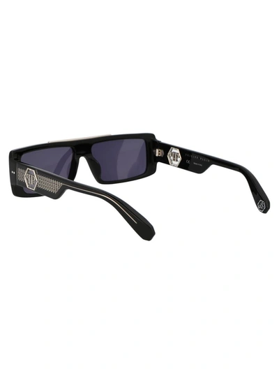 Shop Philipp Plein Sunglasses In 0700 Black