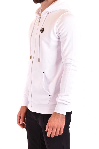 Shop Philipp Plein Sweatshirt In White