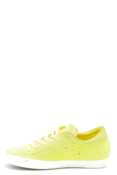 Shop Philippe Model Sneakers In Yellow
