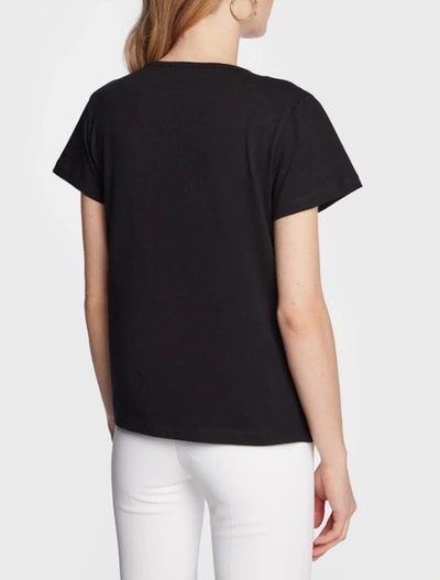 Shop Pinko T-shirts And Polos In Nero Limousine